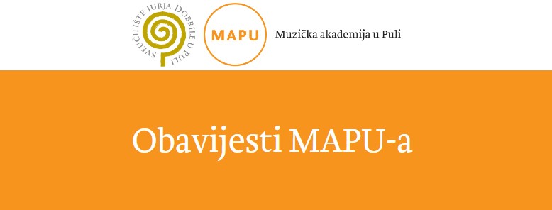 Obavijest o uputama za online upise u...